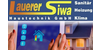 Kundenlogo von Lauerer Siwa Haustechnik GmbH