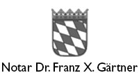 Kundenlogo von Gärtner Franz Xaver Dr. Notar
