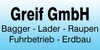 Kundenlogo von Greif GmbH Fuhrunternehmen - Straßenbau