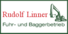 Kundenlogo von Linner Rudolf Fuhr- und Baggerbetriebs GmbH & Co. KG Rudolf