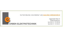 Kundenlogo von Elektrotechnik Erben
