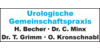 Kundenlogo von Urologische Gemeinschaftspraxis , Becher, Dr. Minx, Kronschnabl, Dr.med. Grimm