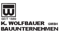 Kundenlogo von K. Wolfbauer GmbH