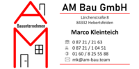 Kundenlogo AM Bau GmbH Bauunternehmen