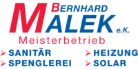 Kundenlogo MALEK BERNHARD e.K. Heizung - Sanitär