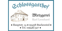 Kundenlogo Schlossgasthof Metzgerei Leonhard