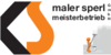 Kundenlogo von Maler Sperl Meisterbetrieb GmbH