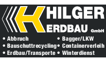 Kundenlogo von Hilger Erdbau GmbH