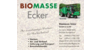 Kundenlogo von Ecker Biomasse GmbH & Co. KG