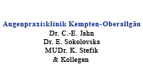 Kundenlogo von Augenpraxisklinik Augenärzte Jahn C.-E. Dr.,  Sokolovska E. Dr.,  Stefik K. MUDr. , & Kollegen