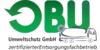 Kundenlogo von OBU-Umweltschutz GmbH