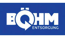 Kundenlogo von Böhm-Entsorgungs GmbH