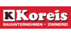 Kundenlogo von Koreis Bauunternehmen - Zimmerei