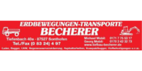 Kundenlogo Becherer Erdbewegungen