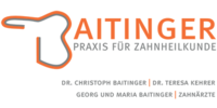 Kundenlogo Baitinger Praxis für Zahnheilkunde , Baitinger Christoph Dr., Kehrer Teresa Dr., Baitinger Georg und Maria