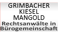 Kundenlogo von Anwaltskanzlei Grimbacher, Kiesel