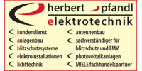 Kundenlogo Elektrotechnik Pfandl