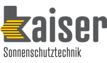 Kundenlogo von Kaiser GmbH, Sonnenschutz