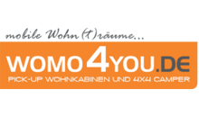Kundenlogo von Womo4you Wohnkabinen & Pick Up - Camper