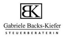 Kundenlogo von Backs-Kiefer Gabriele Steuerberaterin