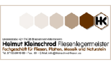Kundenlogo von Kleinschrod Helmut Fliesenlegermeister