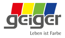 Kundenlogo von Dieter Geiger Malerwerkstätte GmbH