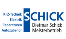 Kundenlogo von Schick Dietmar KFZ-Technik, Elektrik Reparaturen,  Autozubehör