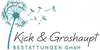 Kundenlogo von Kick & Groshaupt Bestattungen GmbH