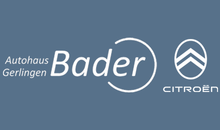 Kundenlogo von Autohaus Bader GmbH & Co.KG CITROËN Vertragswerkstatt