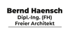 Kundenlogo von Haensch Bernd Dipl.Ing. (FH), Freier Architekt