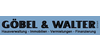Kundenlogo von Hausverwaltung Göbel & Walter GmbH