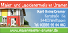 Kundenlogo von Cramer Karl-Heinz Maler- und Lackierermeister Kundenlogo von Cramer Karl-Heinz Maler- und Lackierermeister