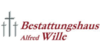 Kundenlogo von Bestattungshaus Alfred Wille, Inhaber Björn Wille e.K.