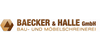 Kundenlogo von Schreinerei Baecker & Halle GmbH