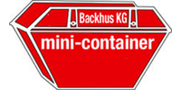 Kundenlogo Backhus KG Containerdienst - Minicontainer Wiesbaden u. Rhein-Main-Taunus