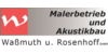 Kundenlogo von Waßmuth und Rosenhoff Malerbetrieb Akustikbau GmbH