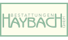Kundenlogo von Bestattungen Haybach GmbH