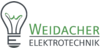 Kundenlogo von Weidacher Elektrotechnik