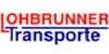 Kundenlogo von Lohbrunner Transporte