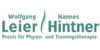 Kundenlogo von Krankengymnastik/Massagen Leier Wolfgang und Hannes Hintner