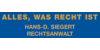 Kundenlogo von Dipl. sc. pol. Hans-Detlef Siegert - Rechtsanwalt