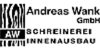 Kundenlogo von Schreinerei Wank Andreas GmbH