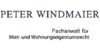 Kundenlogo von Windmaier Peter Rechtsanwalt