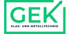 Kundenlogo von GEK I Glas- und Metalltechnik + Markisen