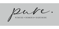 Kundenlogo pure. Wäsche - Dessous - Bademode, Kirstin Günzkofer