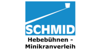 Kundenlogo SCHMIDHebebühnen-Minikranverleih-Arbeitsbühnen-Anhängerkränen-Teleskopstapler
