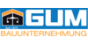 Kundenlogo von Gum, Gottlieb GmbH & Co. Bauunternehmen KG