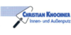 Kundenlogo von Knochner Christian Innen- und Außenputz