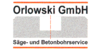 Kundenlogo von Betonbohren + Sägearbeiten Orlowski GmbH