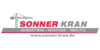 Kundenlogo von Sonner Kran GmbH und Montagen
